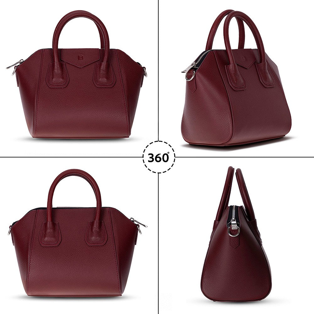 Lorenza Small Leather Bag – Handcrafted Women's Handbag