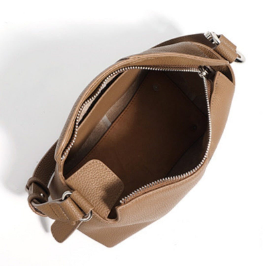 Elegant Leather Underarm Bag