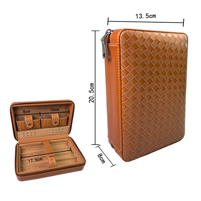 Cedar Wood Cigar Humidor Box