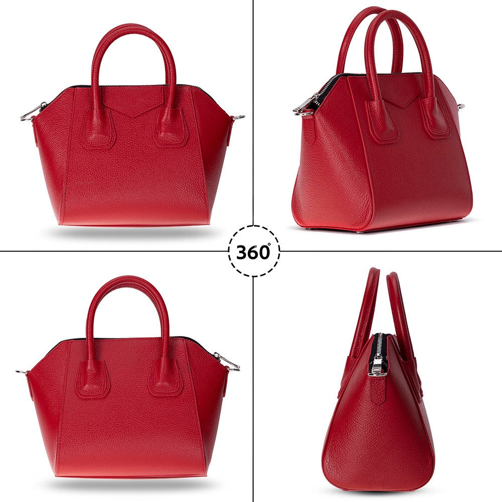 Lorenza Small Leather Bag – Handcrafted Women's Handbag
