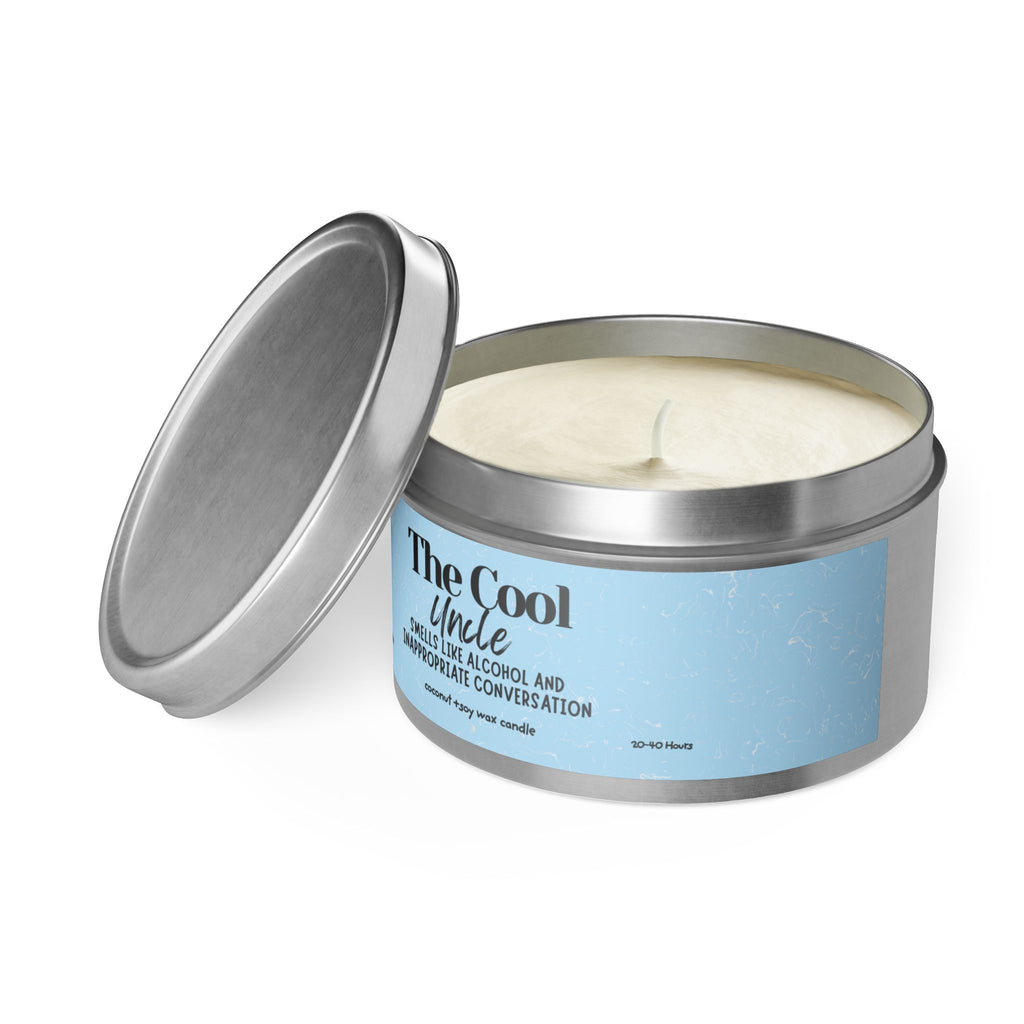 The Cool Uncle Tin Candle — Scented Soy Gift Candle