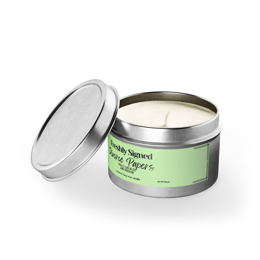 Tin Candle — Freshly Signed Divorce Papers