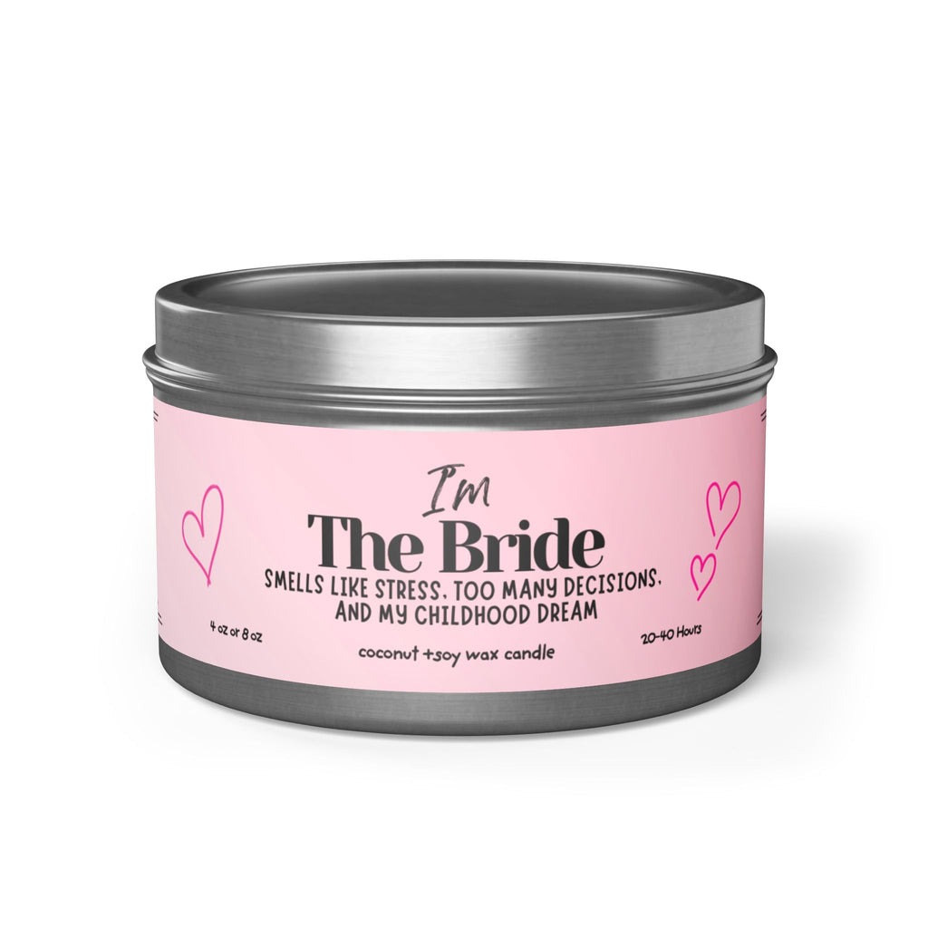"I'm The Bride" Tin Candle — Bachelorette & Bridal Shower Gift