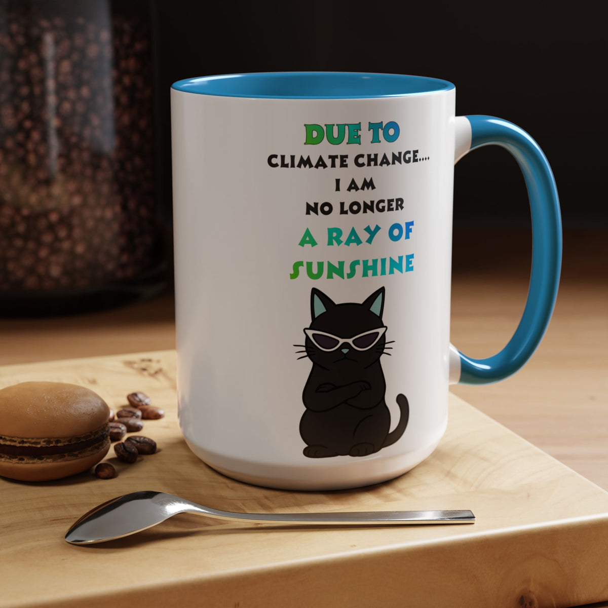 No Longer a Ray of Sunshine Cat Mug