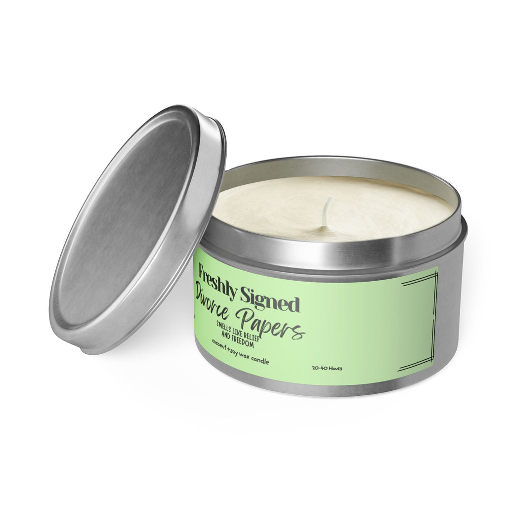 Tin Candle — Freshly Signed Divorce Papers