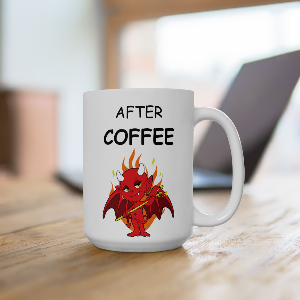 Spicy Devil Coffee Ceramic Mug – "Better Coffee" 11oz & 15oz