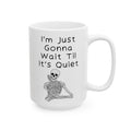 Funny Mug — "My Resting Death Face" Ceramic Cup