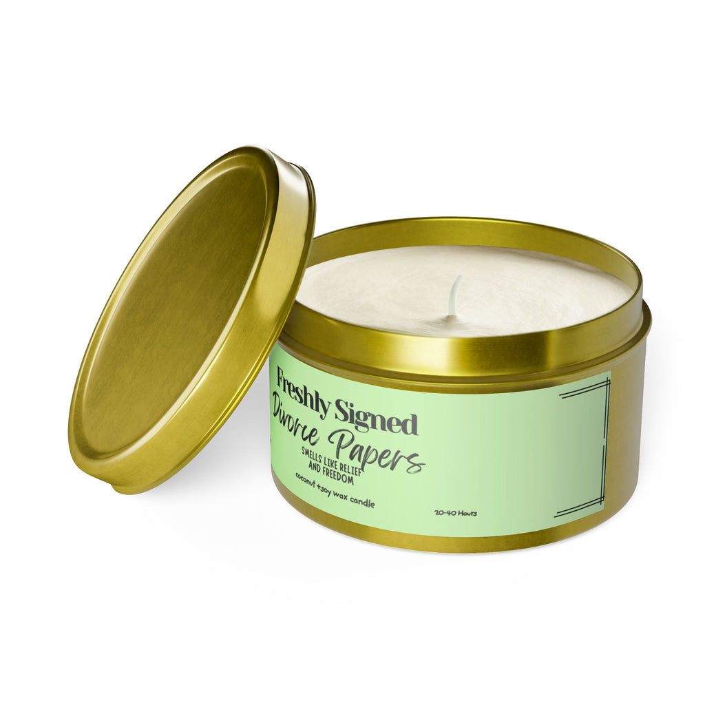 Tin Candle — Freshly Signed Divorce Papers