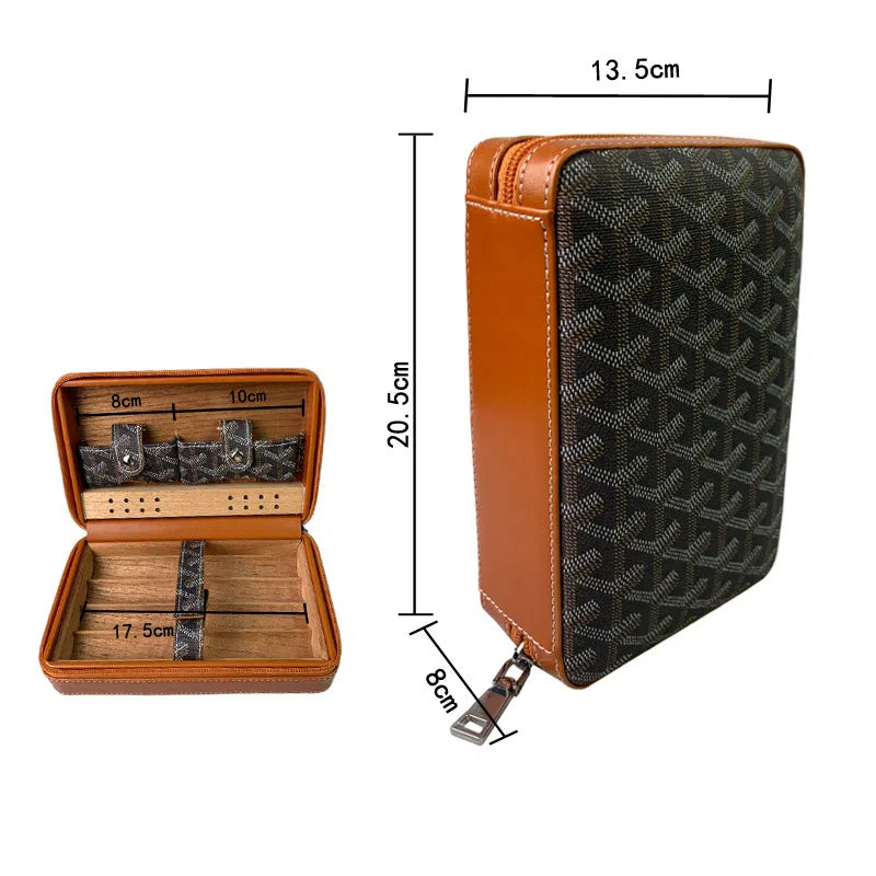 Cedar Wood Cigar Humidor Box