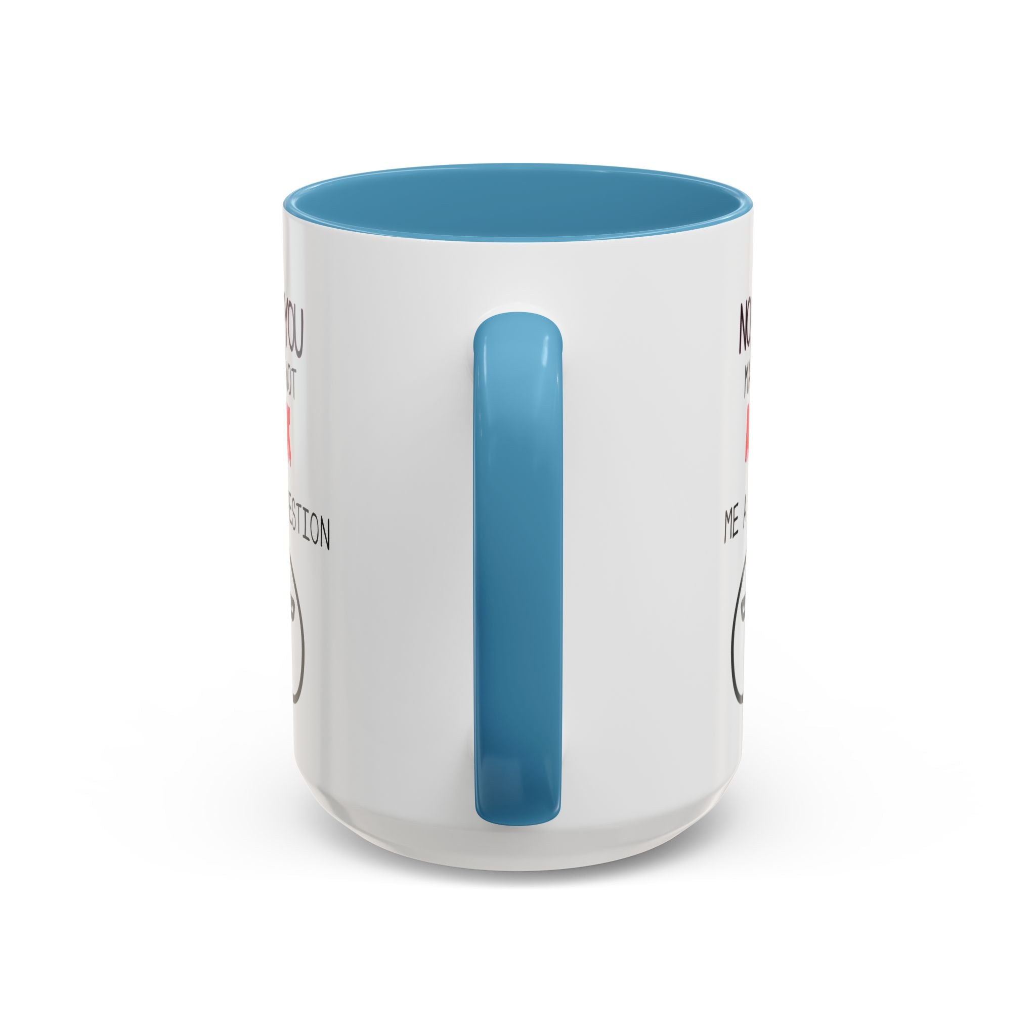 "No, You May Not Ask Me A Question" Sarcastic Coffee Mug, Great Office Gift