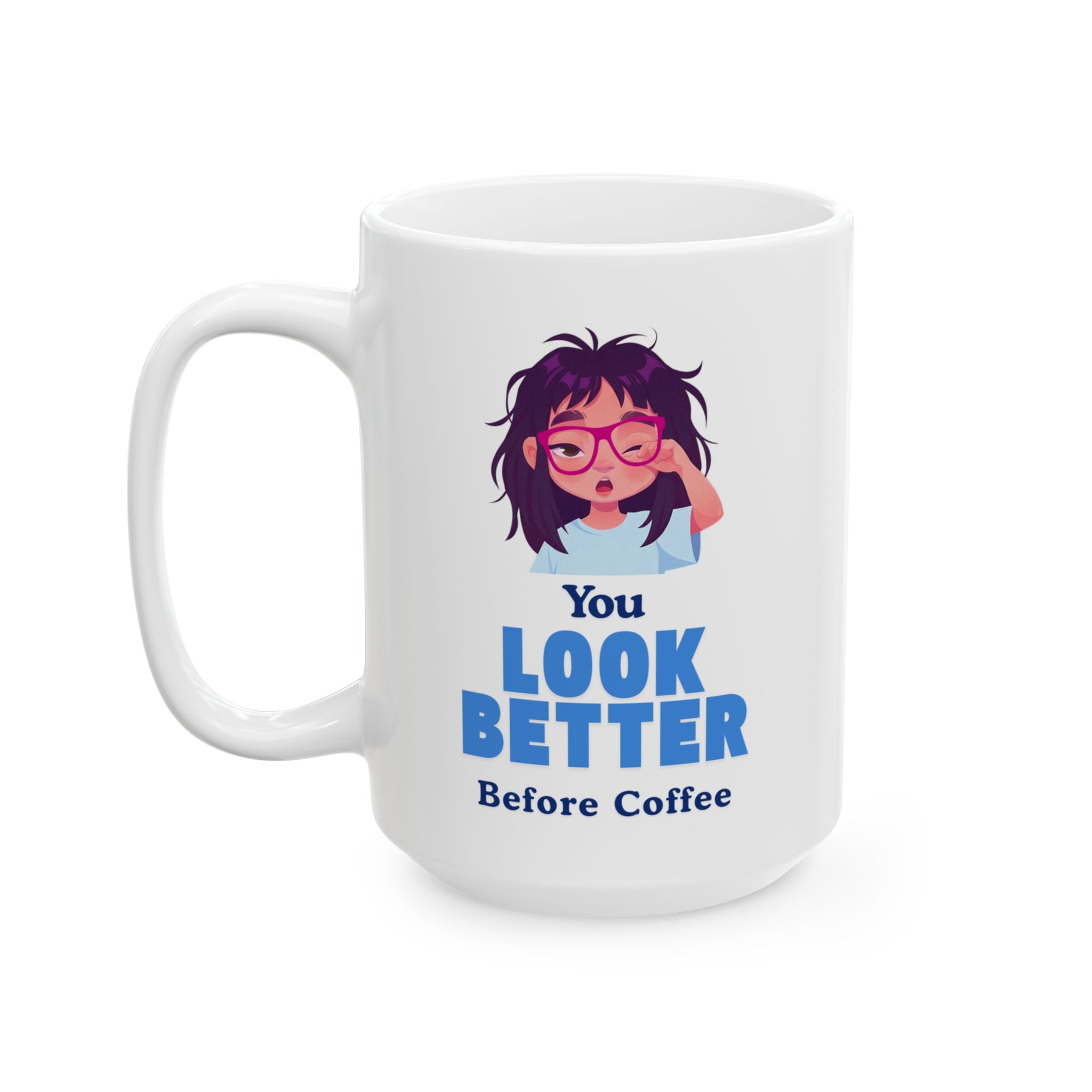 You Looked Better Before Coffee – Funny Barber Mug