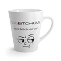 Latte Mug With a Sus Bit of Attitude