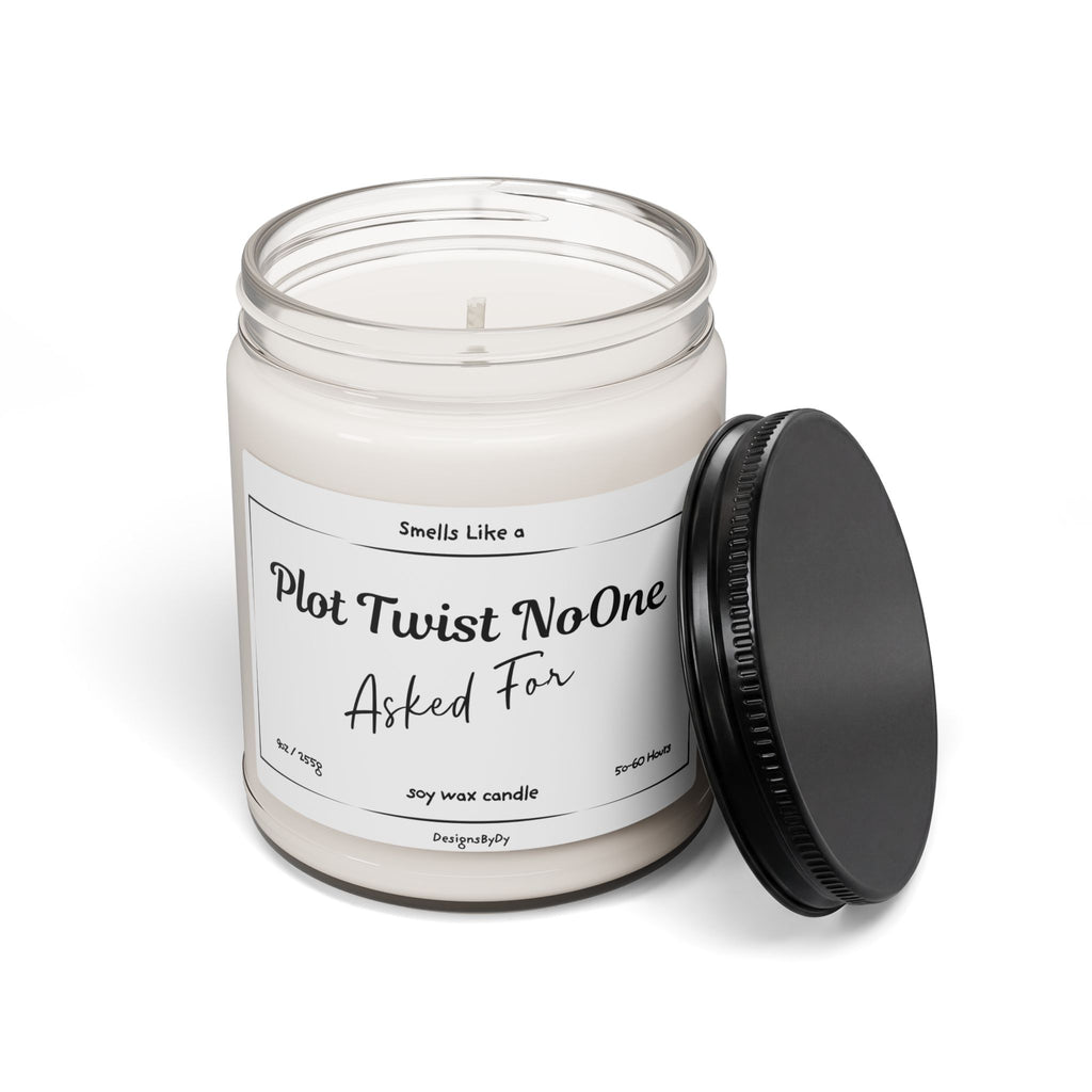 Plot Twist No One Asked For — Soy Candle
