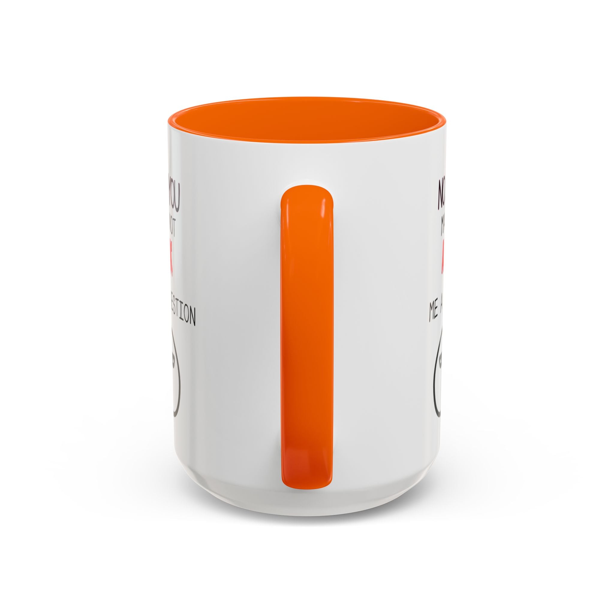 "No, You May Not Ask Me A Question" Sarcastic Coffee Mug, Great Office Gift