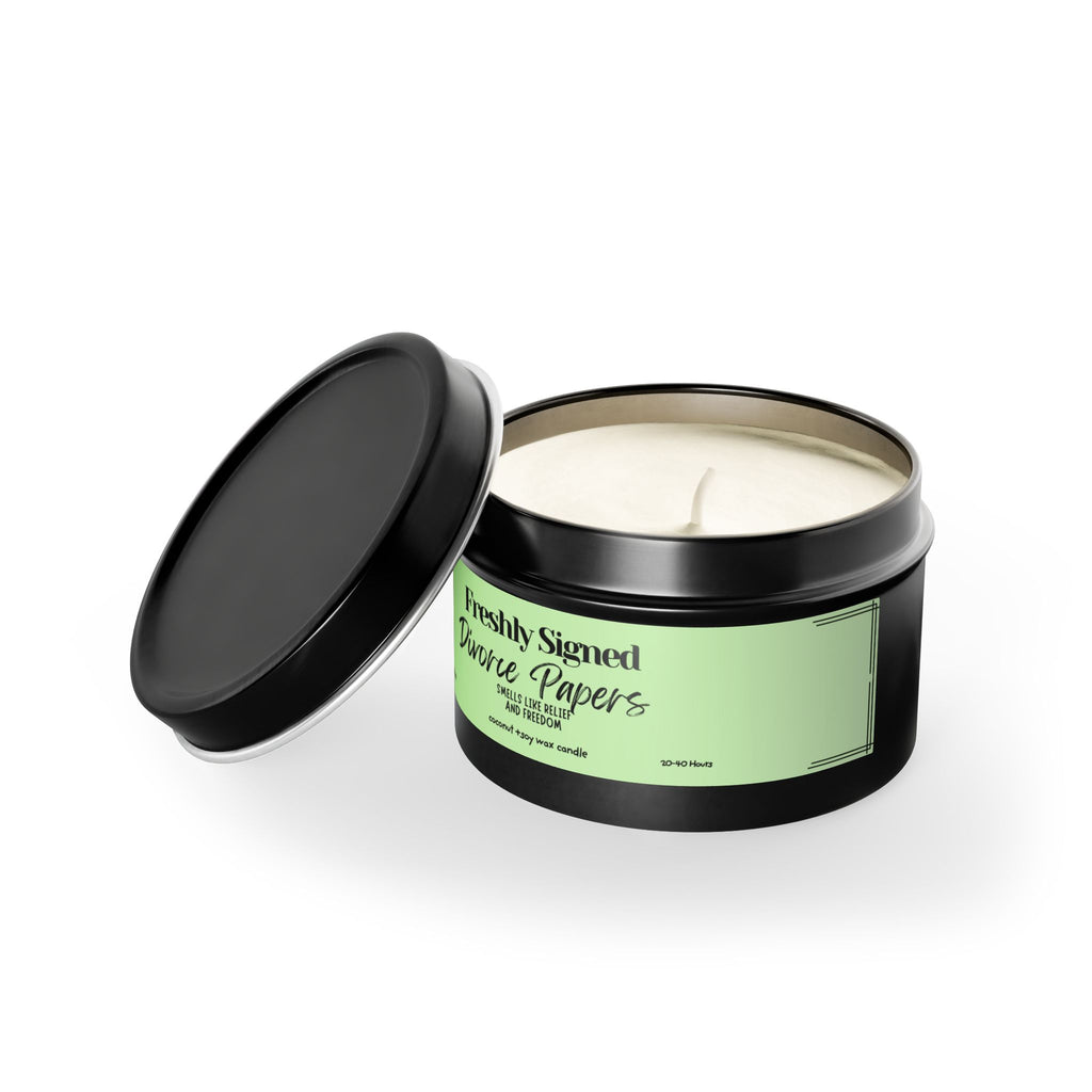 Tin Candle — Freshly Signed Divorce Papers