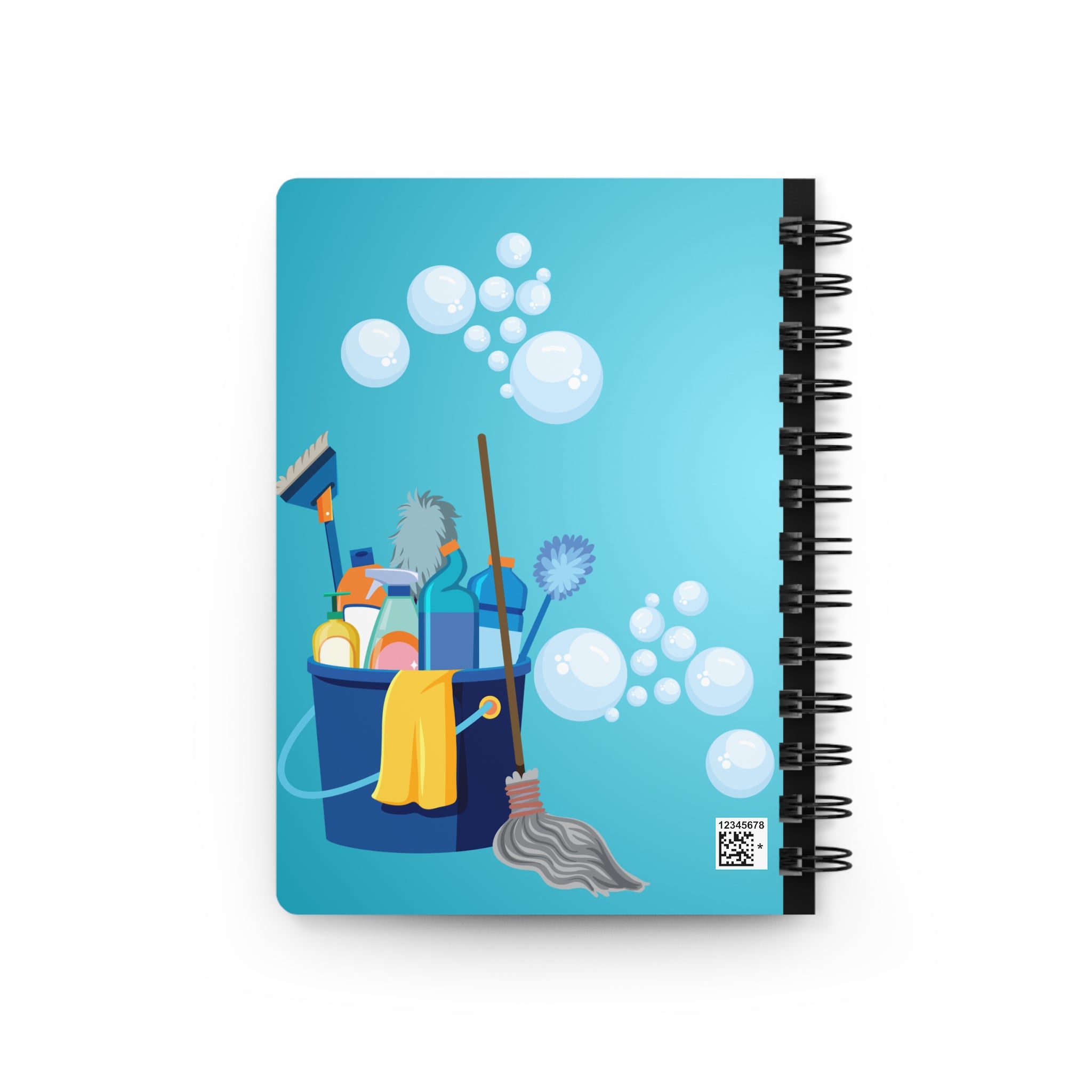 Spiral Notebook — "My Mom's List of Chores Because I Do Not Pay Rent" Funny Cleaning Journal