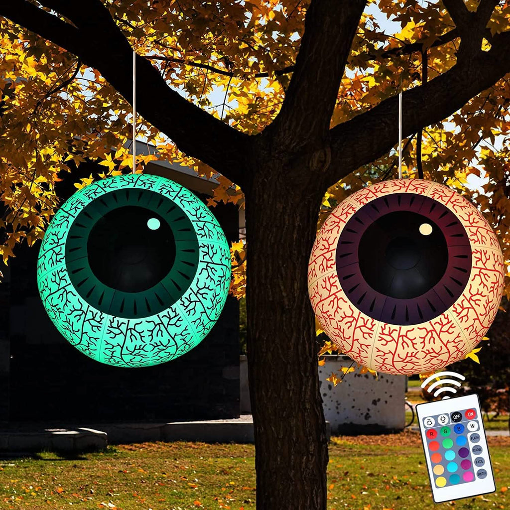 Halloween Ghost Eyeball Light-Up Inflatable