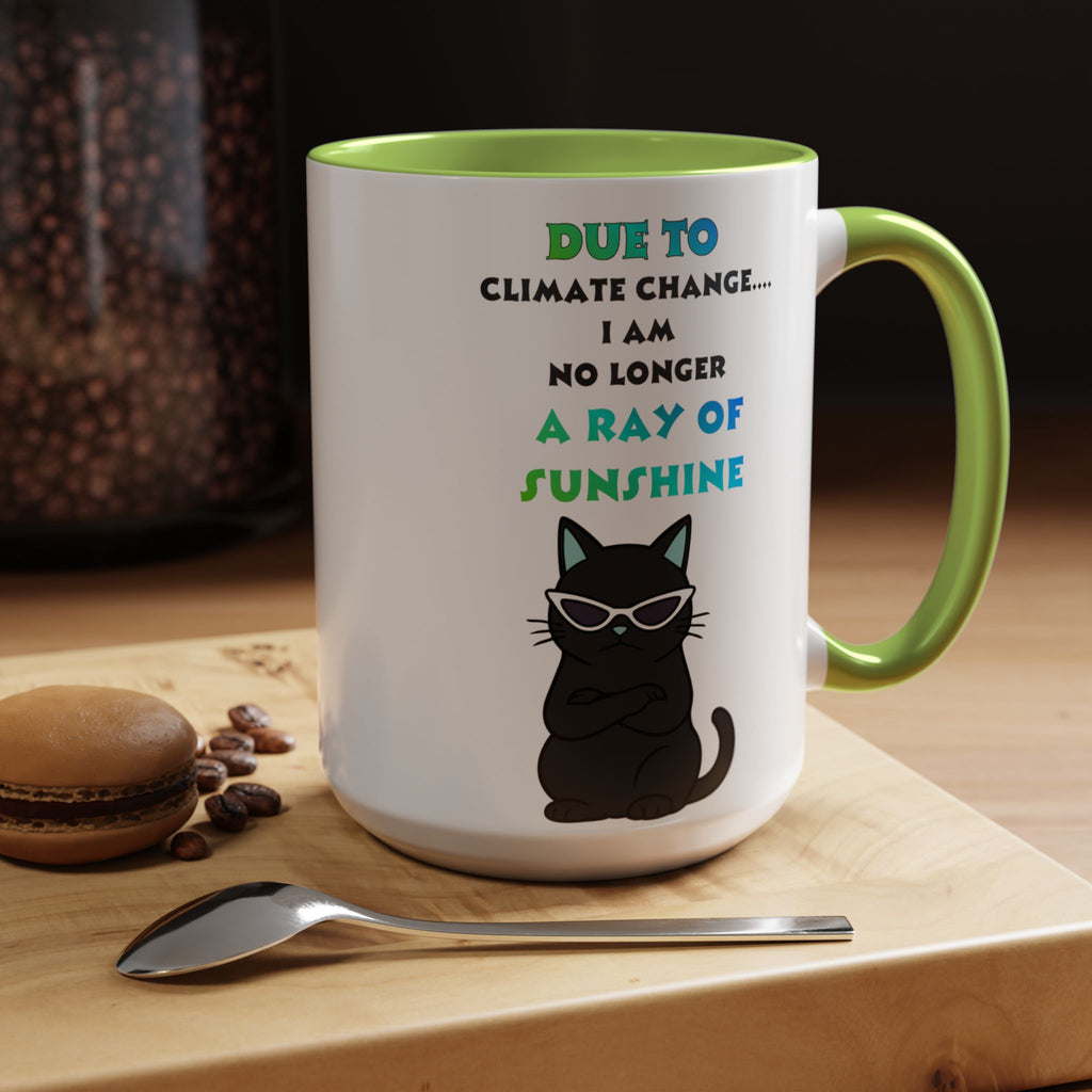 No Longer a Ray of Sunshine Cat Mug