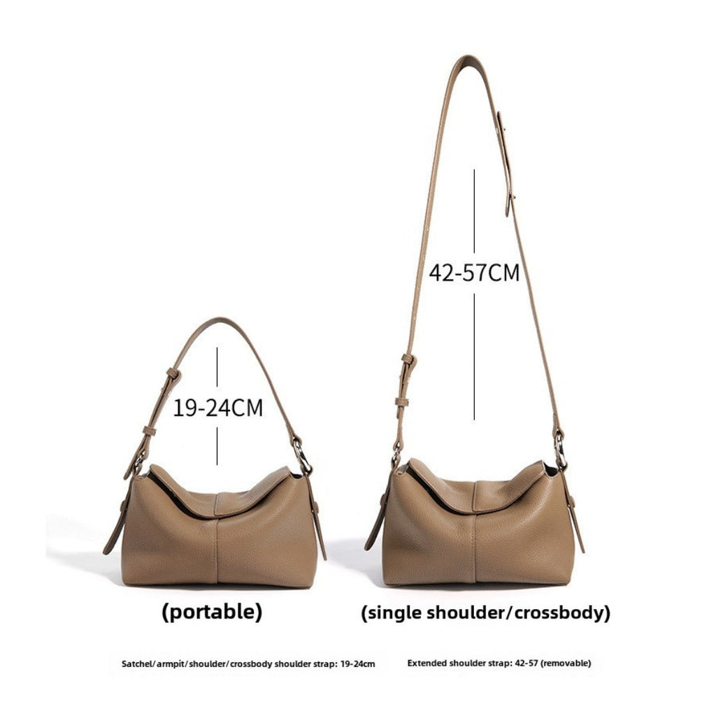 Elegant Leather Underarm Bag