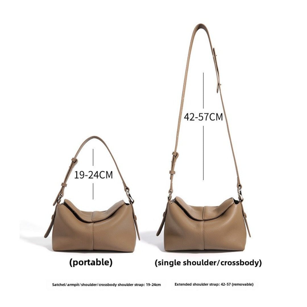 Elegant Leather Underarm Bag