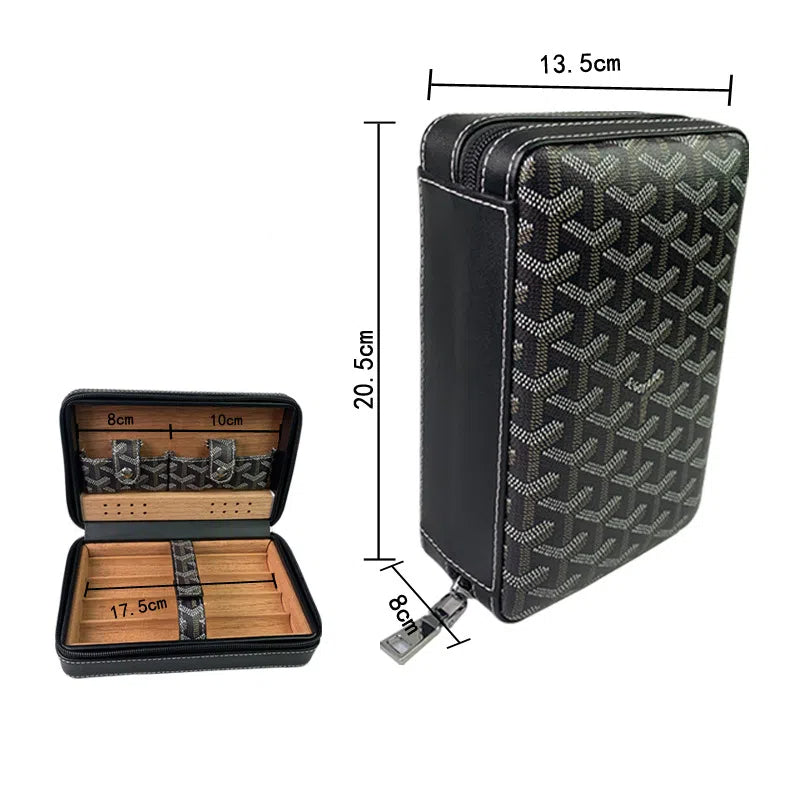 Cedar Wood Cigar Humidor Box