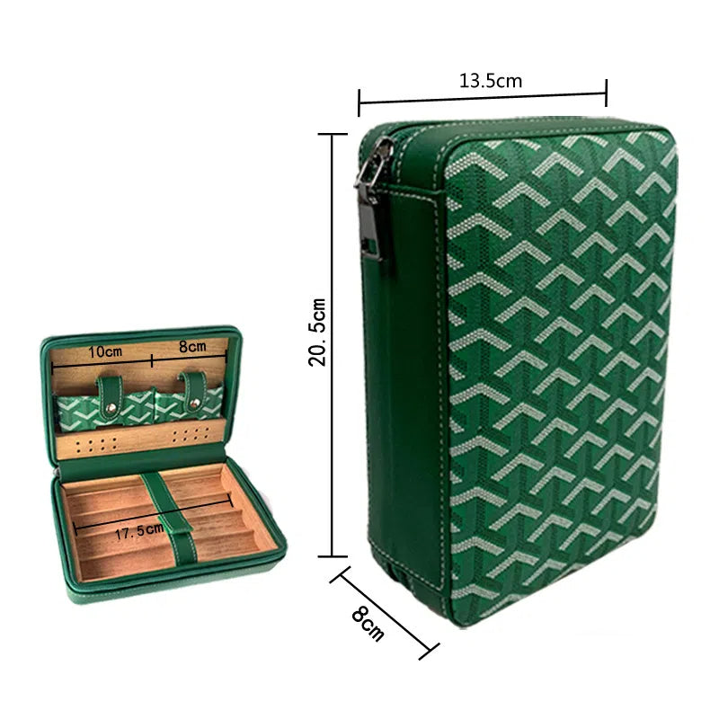 Cedar Wood Cigar Humidor Box