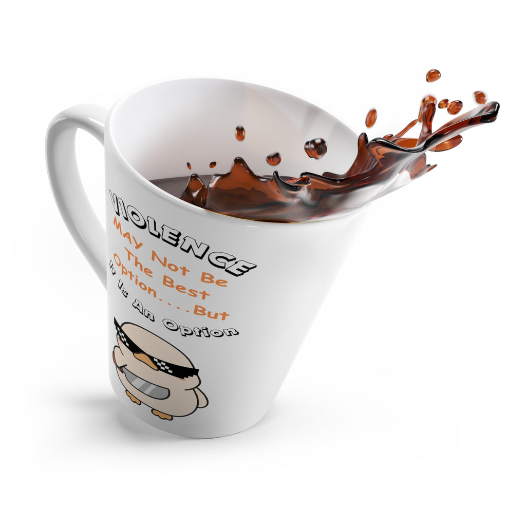 Funny Chicken Latte Mug – It Is an Option