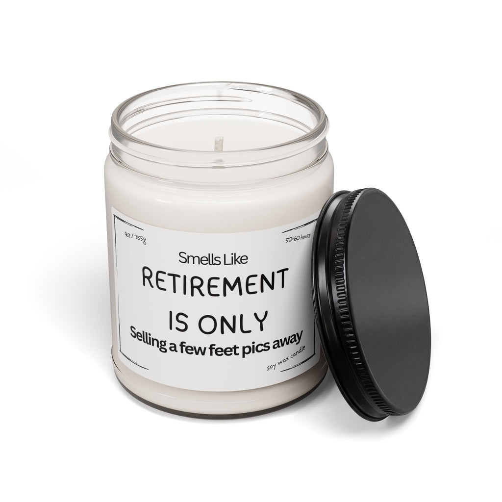 Retirement Is Only… Scented Soy Candle – 9oz Gift for New Retirees