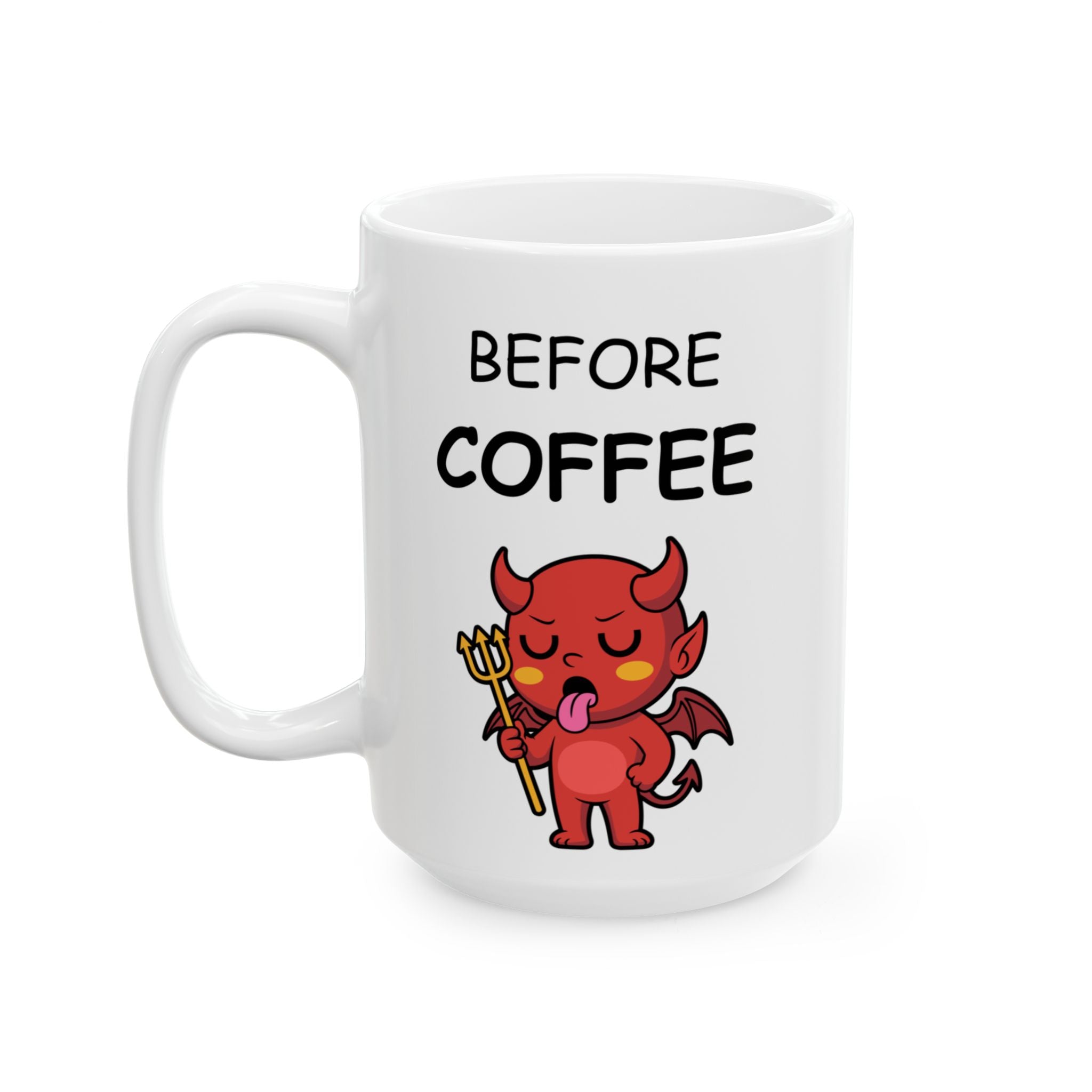 Spicy Devil Coffee Ceramic Mug – "Better Coffee" 11oz & 15oz