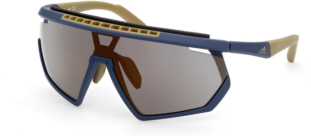 Adidas Sport Shield Sunglasses for Men + iWear Bundle