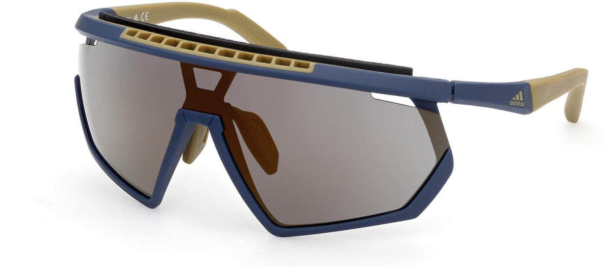 Adidas Sport Shield Sunglasses for Men + iWear Bundle