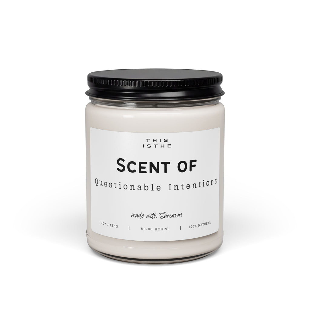 Scent of Questionable Intentions — Soy Candle