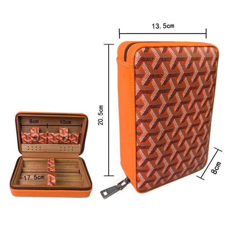 Cedar Wood Cigar Humidor Box