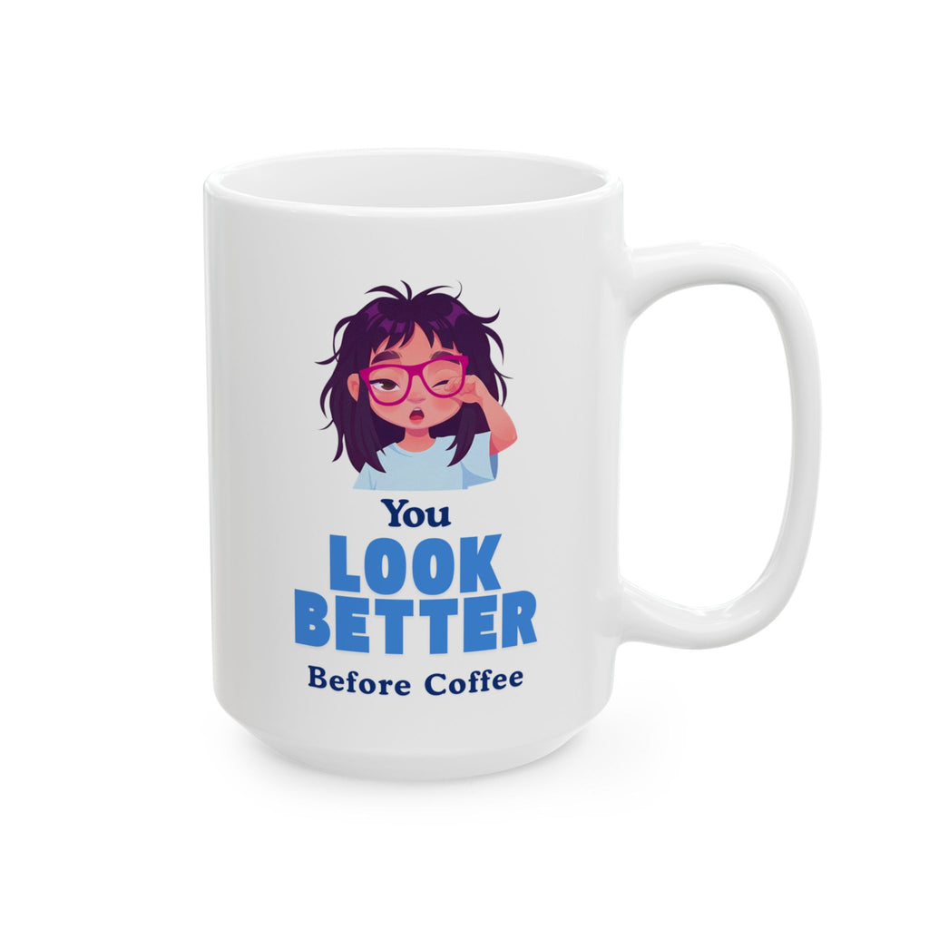 You Looked Better Before Coffee – Funny Barber Mug