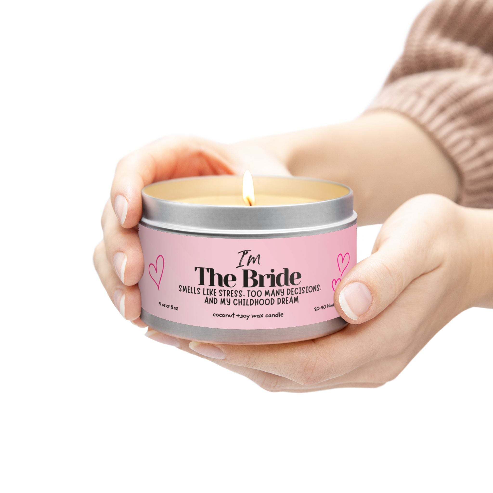 "I'm The Bride" Tin Candle — Bachelorette & Bridal Shower Gift