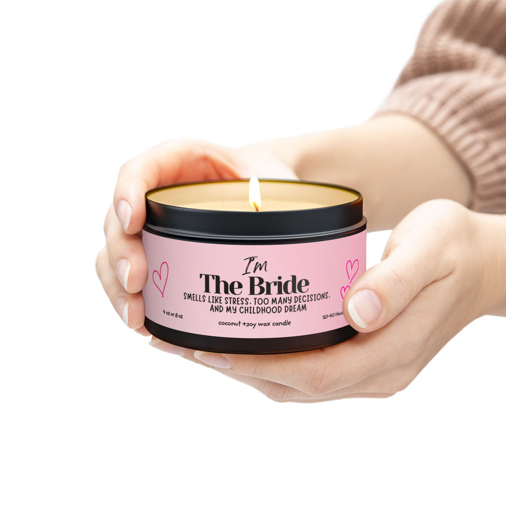 "I'm The Bride" Tin Candle — Bachelorette & Bridal Shower Gift