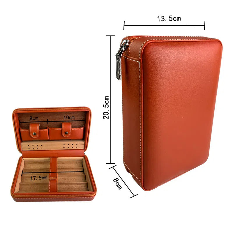 Cedar Wood Cigar Humidor Box
