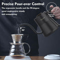 Gooseneck Electric Kettle — Stainless Steel, Rapid Heat & Auto Shutoff