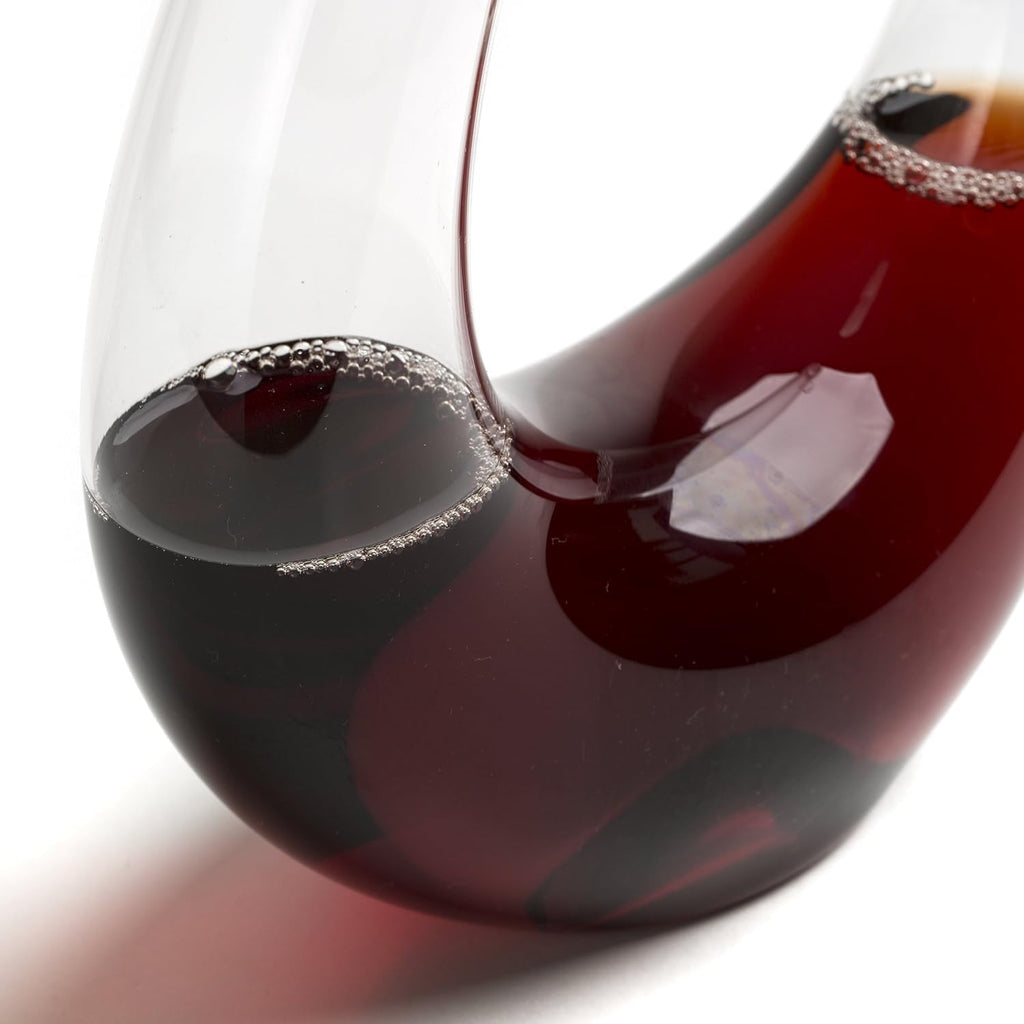 Amadeo U-Shaped Wine Decanter & Aerator — 25 oz