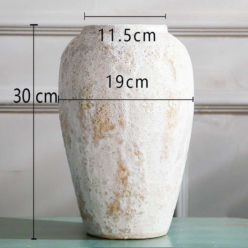Ceramic Retro Pottery Flower Vase