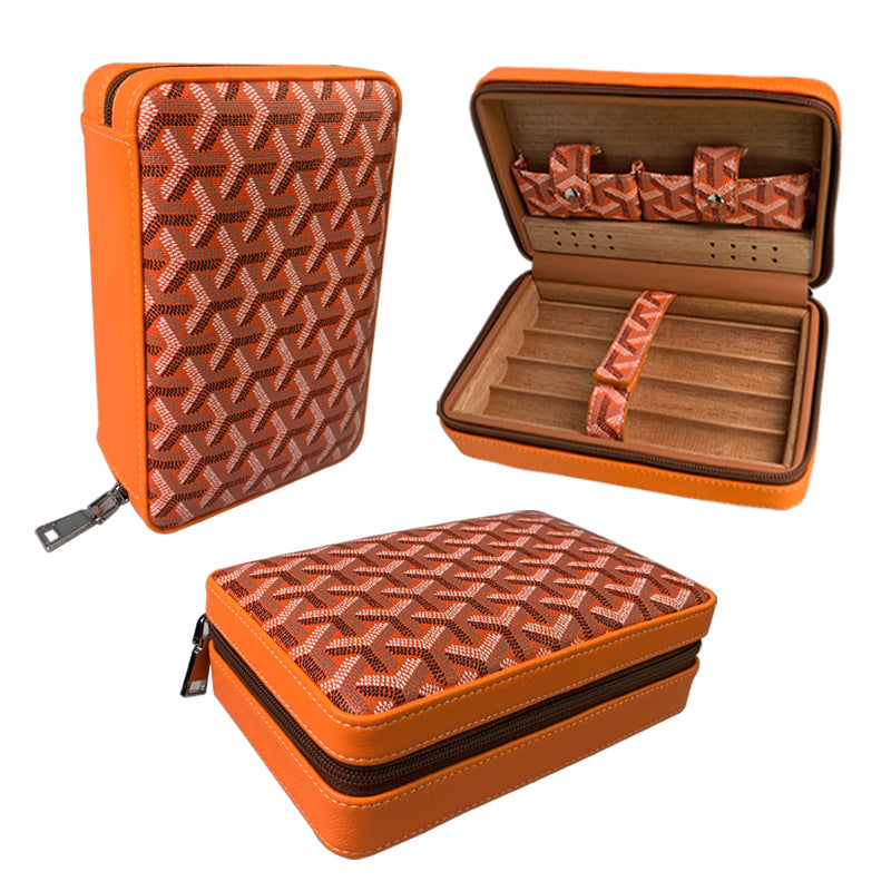 Cedar Wood Cigar Humidor Box