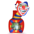 6-Foot Light-Up Halloween Clown Inflatable