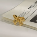 18K Gold Butterfly Ring
