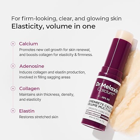 Dr.Melaxin Cemenrete Calcium Multi Balm 9g Calcium Volume Stick Collagen Balm