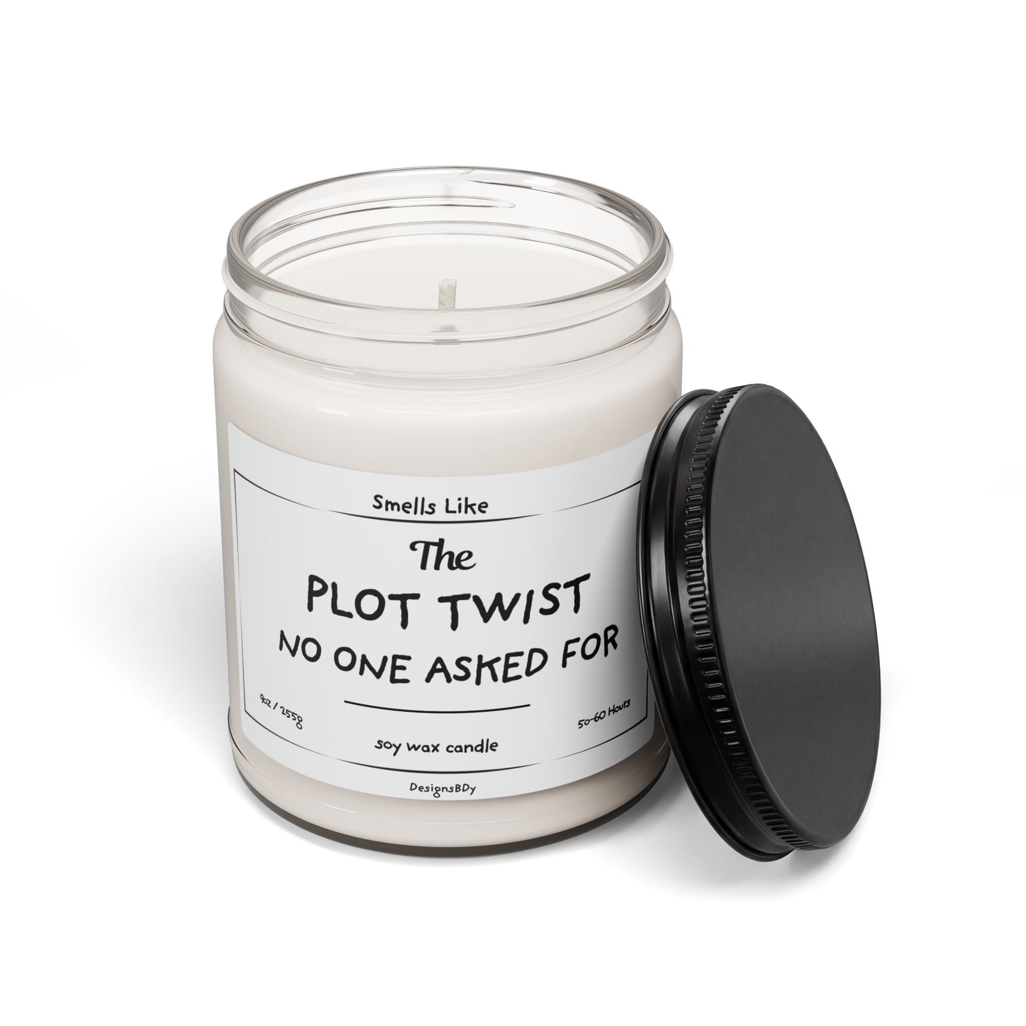 Plot Twist No One Asked For — Soy Candle