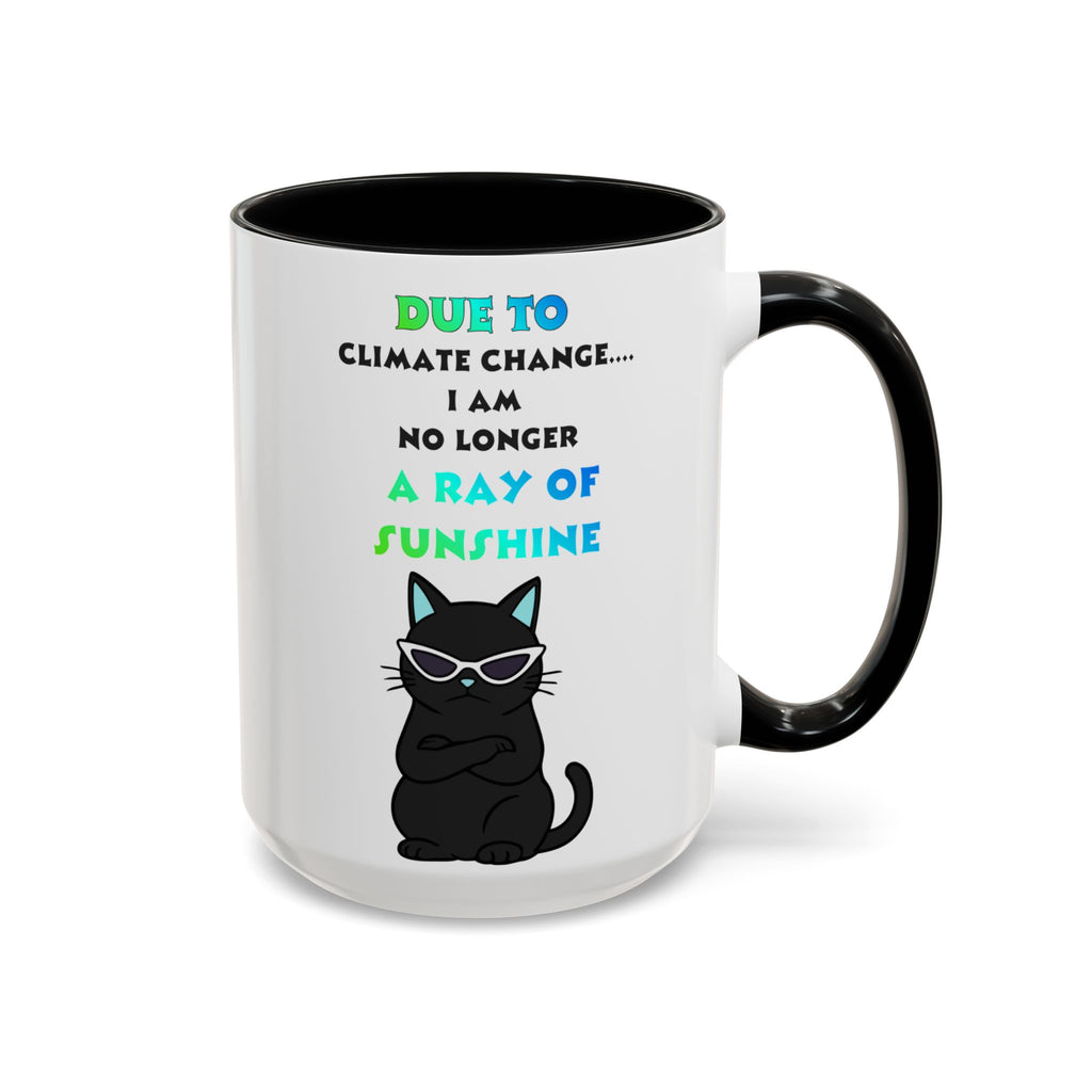 No Longer a Ray of Sunshine Cat Mug