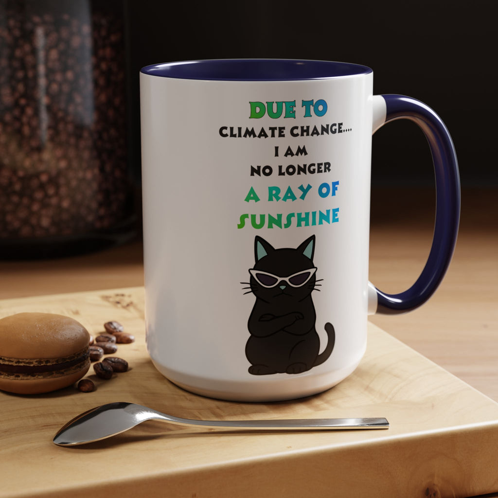 No Longer a Ray of Sunshine Cat Mug