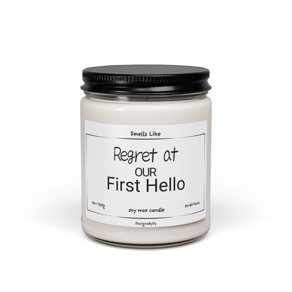 Regret at Our First Hello — Soy Candle