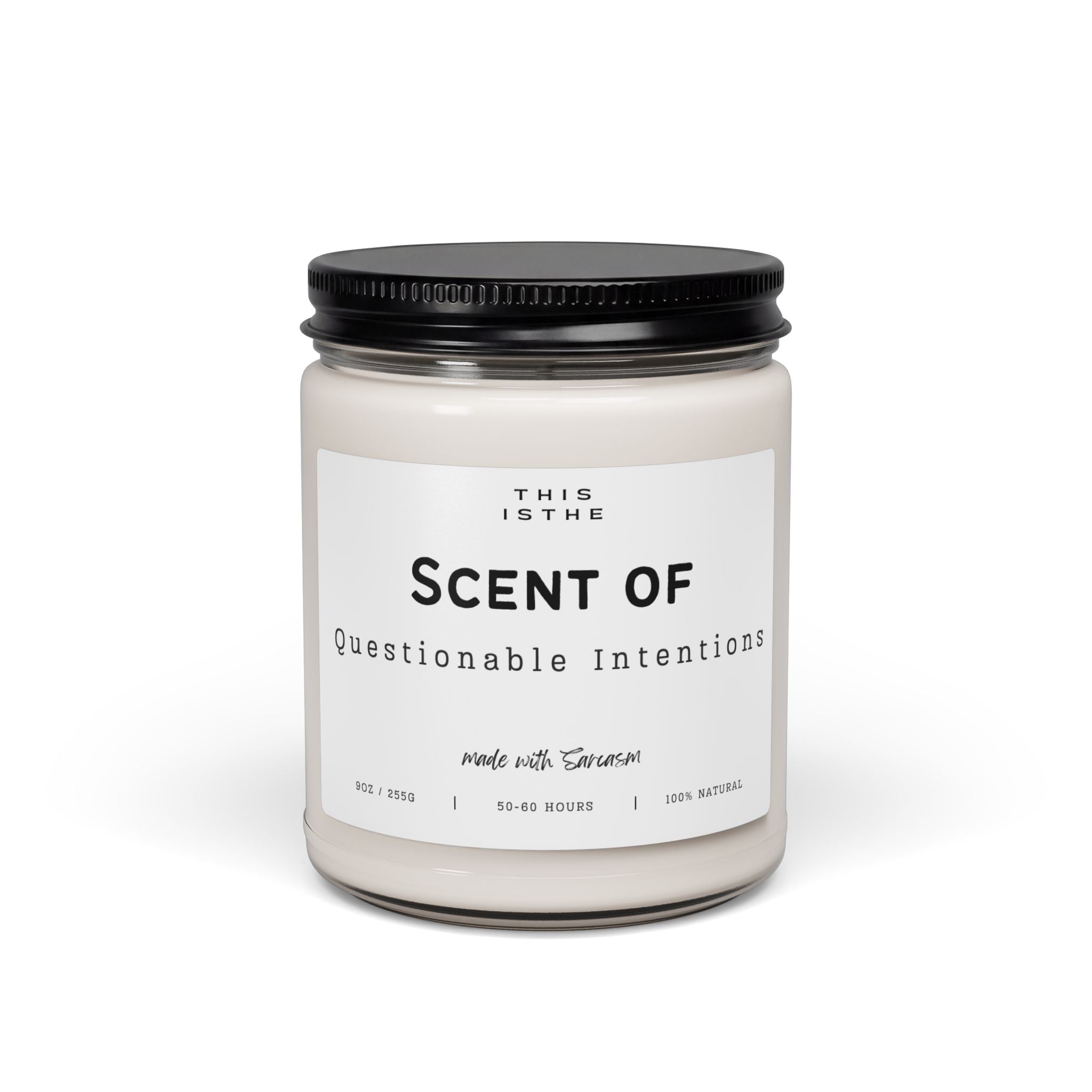 Scent of Questionable Intentions — Soy Candle