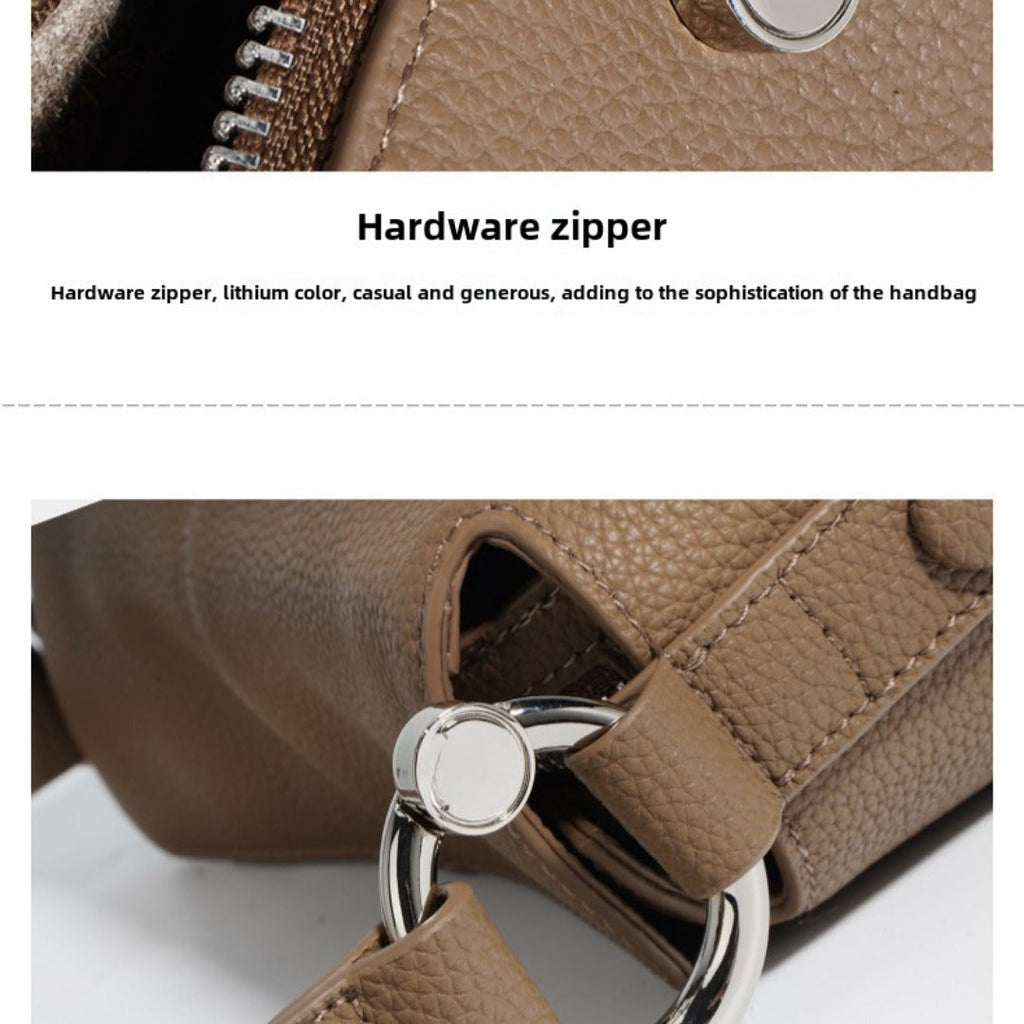 Elegant Leather Underarm Bag